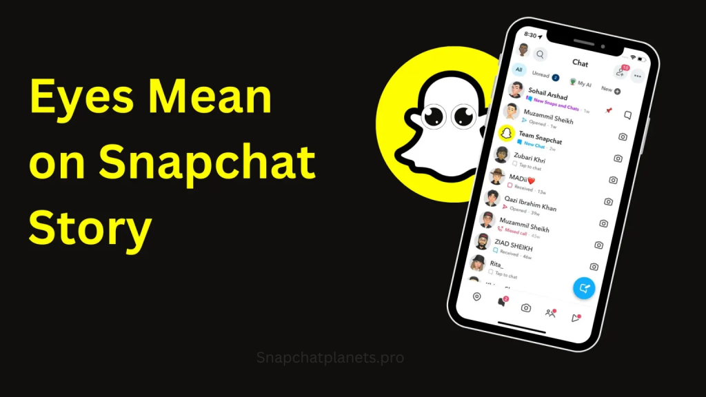 What Do Eyes Mean On Snapchat Story