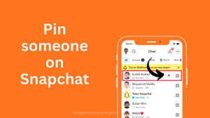 Pin Someone on Snapchat